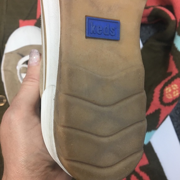 Keds- Tan Suede- Sz 8 - Picture 5 of 5